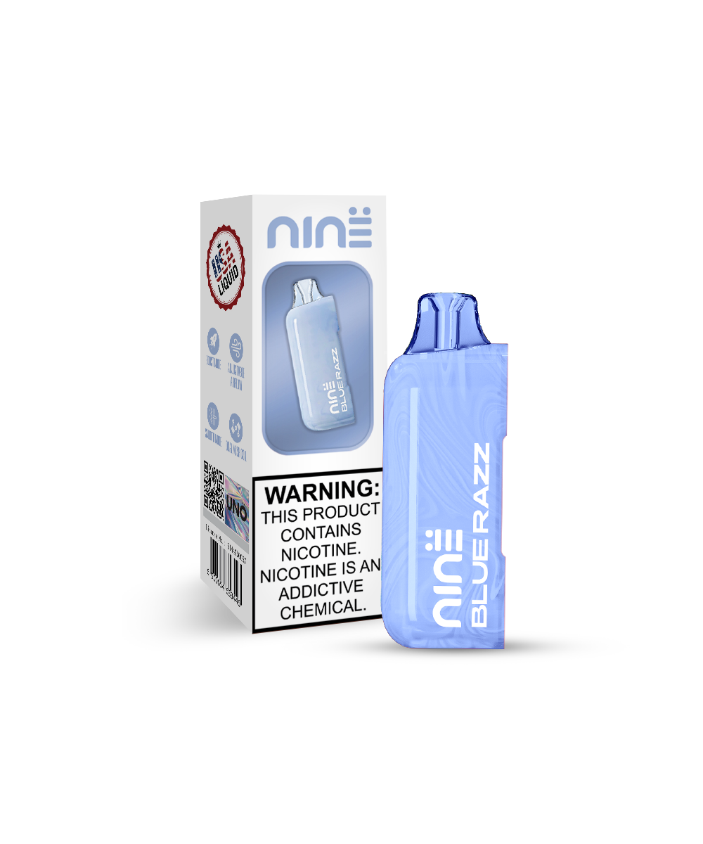 Nine-Pod-Single-Blue-Razz Nine-Pod-Single-Blue-Razz