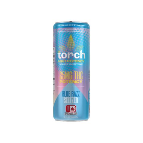 Torch-THC-D9-High-Potency-Seltzer-25mg--Blue-Razz